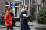 Amsterdam 3 maart 2018
Maria Kooistra met zoon in Amsterdam zuid