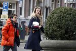 Amsterdam 3 maart 2018
Maria Kooistra met zoon in Amsterdam zuid