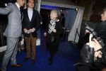 Amsterdam 9 maart 2018 
Boekenbal 2018 in de schouwburg van Amsterdam. Marian Berk met kleinzoon