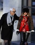 Amsterdam 7 februari 2018
Marion Bloem met haar man Ivan Wolffers
