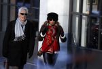 Amsterdam 7 februari 2018
Marion Bloem met haar man Ivan Wolffers
