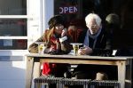 Amsterdam 7 februari 2018
Marion Bloem met haar man Ivan Wolffers