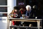 Amsterdam 7 februari 2018
Marion Bloem met haar man Ivan Wolffers