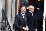Rotterdam 20 februari 2018
Dienst voor overlijden /begrafenis Ruud Lubbers in de Laurentius Elisabeth Kathedraal. Mark Rutte