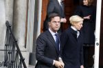 Rotterdam 20 februari 2018
Dienst voor overlijden /begrafenis Ruud Lubbers in de Laurentius Elisabeth Kathedraal. Mark Rutte
