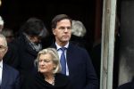 Rotterdam 20 februari 2018
Dienst voor overlijden /begrafenis Ruud Lubbers in de Laurentius Elisabeth Kathedraal. Mark Rutte