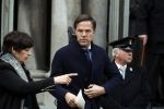 Rotterdam 20 februari 2018
Dienst voor overlijden /begrafenis Ruud Lubbers in de Laurentius Elisabeth Kathedraal. Mark Rutte