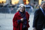 Amsterdam 3 februari 2018 
Prinses Beatrix viert haar 80e verjaardag in het paleis op de dam. Marte Rohling en Bert Wassenaar