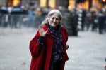 Amsterdam 3 februari 2018 
Prinses Beatrix viert haar 80e verjaardag in het paleis op de dam. Marte Rohling en Bert Wassenaar