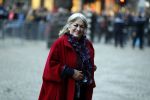 Amsterdam 3 februari 2018 
Prinses Beatrix viert haar 80e verjaardag in het paleis op de dam. Marte Rohling en Bert Wassenaar