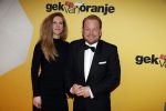 Amsterdam 12 februari 2018
Premiere Gek van Oranje in Tuschinski. Martijn Fischer met vriendin