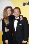 Amsterdam 12 februari 2018
Premiere Gek van Oranje in Tuschinski. Martijn Fischer met vriendin