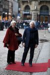 Amsterdam 3 februari 2018 
Prinses Beatrix viert haar 80e verjaardag in het paleis op de dam. Cees Dam en Martine v Loon-Labouchere