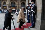 Amsterdam 3 februari 2018 
Prinses Beatrix viert haar 80e verjaardag in het paleis op de dam. Miente Boellaard