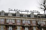 Amsterdam 6 maart 2018
Beveiliging met honden bij opbames RTL Late night in NH hotel Schiller