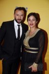 Amsterdam 12 februari 2018
Premiere Gek van Oranje in Tuschinski. Nasrin Dchar met vrouw