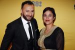 Amsterdam 12 februari 2018
Premiere Gek van Oranje in Tuschinski. Nasrin Dchar met vrouw