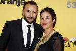 Amsterdam 12 februari 2018
Premiere Gek van Oranje in Tuschinski. Nasrin Dchar met vrouw
