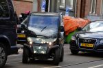Amsterdam 10 februari 2018 
Nicolette v Dam en haar man Bas Smit bin hun Biro karretje