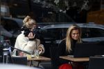 Amsterdam 19 februari 2018 
Nicolette v dam heeft opnames op het terras van haar restaurant  op de cornelis schuytstraat