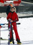 Lech/ Oberlech 25 februari 2018
Nikkie Plessen en haar man Ruben Bontekoe zij met hun kinderen op vakantie in Oberlech