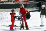 Lech/ Oberlech 25 februari 2018
Nikkie Plessen en haar man Ruben Bontekoe zij met hun kinderen op vakantie in Oberlech