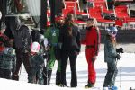Lech/ Oberlech 25 februari 2018
Nikkie Plessen en haar man Ruben Bontekoe zij met hun kinderen op vakantie in Oberlech