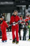 Lech/ Oberlech 25 februari 2018
Nikkie Plessen en haar man Ruben Bontekoe zij met hun kinderen op vakantie in Oberlech
