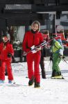 Lech/ Oberlech 25 februari 2018
Nikkie Plessen en haar man Ruben Bontekoe zij met hun kinderen op vakantie in Oberlech