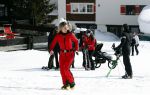 Lech/ Oberlech 25 februari 2018
Nikkie Plessen en haar man Ruben Bontekoe zij met hun kinderen op vakantie in Oberlech
