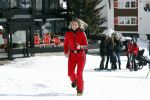 Lech/ Oberlech 25 februari 2018
Nikkie Plessen en haar man Ruben Bontekoe zij met hun kinderen op vakantie in Oberlech