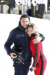 Lech/ Oberlech 25 februari 2018
Nikkie Plessen en haar man Ruben Bontekoe zij met hun kinderen op vakantie in Oberlech