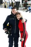 Lech/ Oberlech 25 februari 2018
Nikkie Plessen en haar man Ruben Bontekoe zij met hun kinderen op vakantie in Oberlech