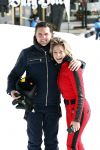 Lech/ Oberlech 25 februari 2018
Nikkie Plessen en haar man Ruben Bontekoe zij met hun kinderen op vakantie in Oberlech