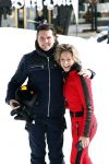 Lech/ Oberlech 25 februari 2018
Nikkie Plessen en haar man Ruben Bontekoe zij met hun kinderen op vakantie in Oberlech