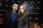 Amsterdam 9 maart 2018 
Boekenbal 2018 in de schouwburg van Amsterdam. Ozcan Akyol met partner