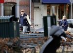 Amsterdam 5 maart 2018 
Patrick Stoof met zijn dochter op de fiets in Amsterdam