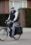 Amsterdam 5 maart 2018 
Patrick Stoof met zijn dochter op de fiets in Amsterdam