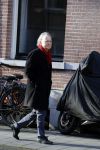 Amsterdam 5 maart 2018 
Paul Haenen wandelend op straat in Amsterdam zuid