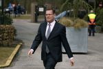 Leusden 6 maart 2018
Crematie Mies Bouwman in crematorium Leusden. Paul de Leeuw en Albert Verlinde