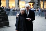 Amsterdam 3 februari 2018 
Prinses Beatrix viert haar 80e verjaardag in het paleis op de dam. Paul v Vliet  met zijn vrouw