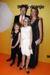 Amsterdam 12 februari 2018
Premiere Gek van Oranje in Tuschinski. Pim van Hoeve en partner, kinderen