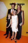 Amsterdam 12 februari 2018
Premiere Gek van Oranje in Tuschinski. Pim van Hoeve en partner, kinderen