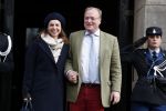 Amsterdam 3 februari 2018 
Prinses Beatrix viert haar 80e verjaardag in het paleis op de dam. Prins Carlos en Prinses Annemarie