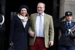 Amsterdam 3 februari 2018 
Prinses Beatrix viert haar 80e verjaardag in het paleis op de dam. Prins Carlos en Prinses Annemarie