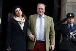 Amsterdam 3 februari 2018 
Prinses Beatrix viert haar 80e verjaardag in het paleis op de dam. Prins Carlos en Prinses Annemarie