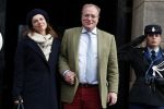 Amsterdam 3 februari 2018 
Prinses Beatrix viert haar 80e verjaardag in het paleis op de dam. Prins Carlos en Prinses Annemarie