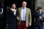 Amsterdam 3 februari 2018 
Prinses Beatrix viert haar 80e verjaardag in het paleis op de dam. Prins Carlos en Prinses Annemarie
