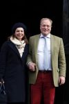 Amsterdam 3 februari 2018 
Prinses Beatrix viert haar 80e verjaardag in het paleis op de dam. Prins Carlos en Prinses Annemarie