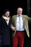 Amsterdam 3 februari 2018 
Prinses Beatrix viert haar 80e verjaardag in het paleis op de dam. Prins Carlos en Prinses Annemarie